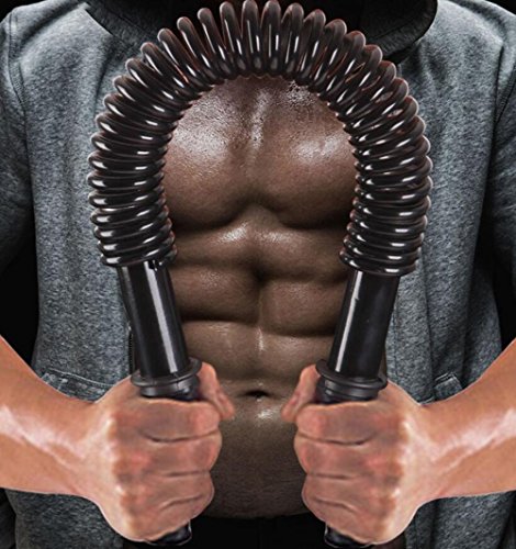 Ducomi Power Twister - Barra Musculación, Extensor Entrenamiento Pecho y Brazos a Casa o Gimnasio - Barra Flexible para Fortalecer, Tonificar Músculos Pectorales y Definir Brazos (20 kg) Ducomi Power Twister - Barra Musculación, Extensor Entrenamiento Pecho y Brazos a Casa o Gimnasio - Barra Flexible para Fortalecer, Tonificar Músculos Pectorales y Definir Brazos (20 kg)