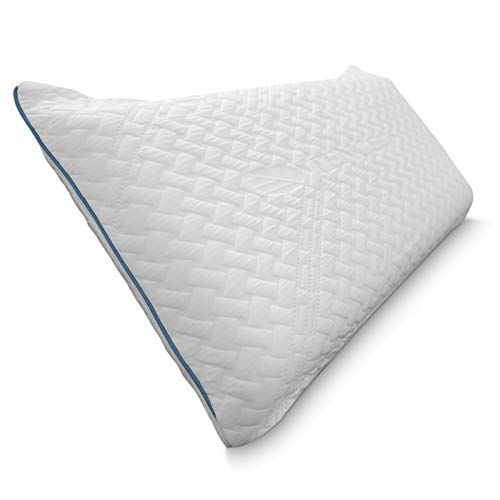 Duérmete Online Almohada Viscoelástica Nature Tencel | Máximo Confort y Excelente Adaptabilidad | Funda Lavable Termorreguladora, Anti-ácaros e Hipoalergénica, 70x40 cm