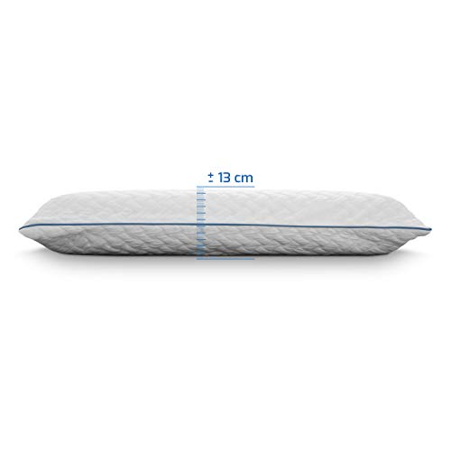 Duérmete Online Almohada Viscoelástica Nature Tencel | Máximo Confort y Excelente Adaptabilidad | Funda Lavable Termorreguladora, Anti-ácaros e Hipoalergénica, 70x40 cm Duérmete Online Almohada Viscoelástica Nature Tencel | Máximo Confort y Excelente Adaptabilidad | Funda Lavable Termorreguladora, Anti-ácaros e Hipoalergénica, 70x40 cm
