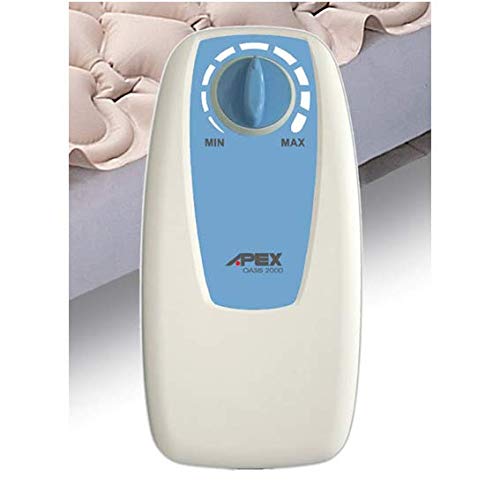 Duérmete Online Colchón Antiescaras con Compresor Serie Oasis | Previene Llagas En La Piel | Peso hasta 100 kg | Fácil Limpieza, Material ignífugo y PVC médico, Medida Universal Duérmete Online Colchón Antiescaras con Compresor Serie Oasis | Previene Llagas En La Piel | Peso hasta 100 kg | Fácil Limpieza, Material ignífugo y PVC médico, Medida Universal