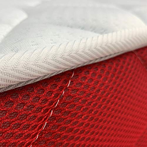 Duérmete Online - Colchón Viscoelástico Lite Reversible (a 2 caras), Muy Transpirable, Blanco, 105 x 190 Duérmete Online - Colchón Viscoelástico Lite Reversible (a 2 caras), Muy Transpirable, Blanco, 105 x 190