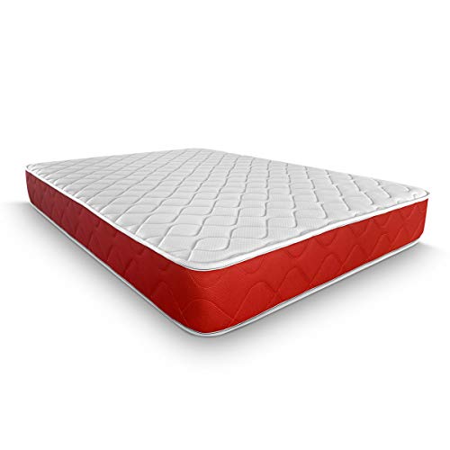 Duérmete Online - Colchón Viscoelástico Lite Reversible (a 2 caras), Muy Transpirable, Blanco, 105 x 190 Duérmete Online - Colchón Viscoelástico Lite Reversible (a 2 caras), Muy Transpirable, Blanco, 105 x 190
