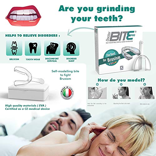 Dulàc - Doctor Bite Pro - Férula dental automoldeable para combatir el Bruxismo Dulàc - Doctor Bite Pro - Férula dental automoldeable para combatir el Bruxismo
