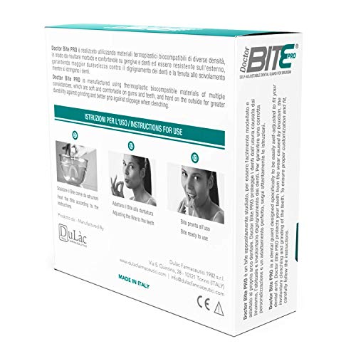 Dulàc - Doctor Bite Pro - Férula dental automoldeable para combatir el Bruxismo Dulàc - Doctor Bite Pro - Férula dental automoldeable para combatir el Bruxismo