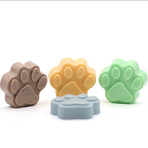 Dulce encantador de múltiples funciones de la pata del perro de silicona del molde del cubo de hielo de la torta del jabón molde de la hornada de la cocina Accessoriess Dulce encantador de múltiples funciones de la pata del perro de silicona del molde del cubo de hielo de la torta del jabón molde de la hornada de la cocina Accessoriess