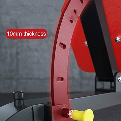 Dumbbell bench Banco De Press De Banca Profesional Multifuncional 13 Banco De Entrenamiento con Mancuernas Banco De Entrenamiento En Casa (Color : Black and Red, Size : 150 * 65 * 42cm)