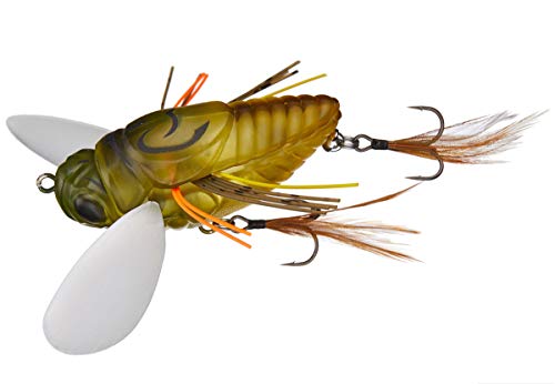 DUO Realis Grande A DekaShinmushi - Señuelo flotante para cicada (7,5 cm, 32,5 g), CCC3202 Haruzemi