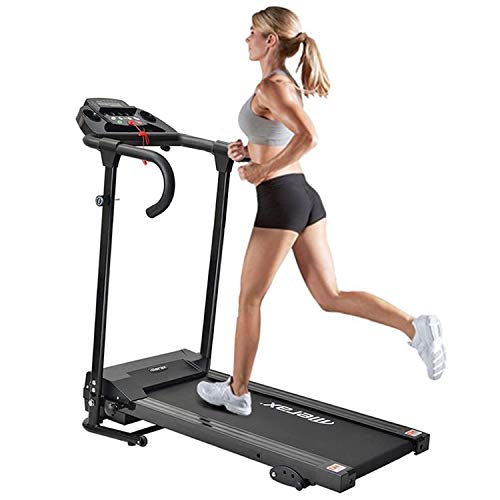 DuraB Cinta de Correr Motorizada Plegable Eléctrica para Correr, Trotar, Caminar, Máquina para Uso Doméstico, 12 Programas Previos, 98% Ensamblados - 1-10 km/h - 500 W - Inclinación Manual 3 Niveles DuraB Cinta de Correr Motorizada Plegable Eléctrica para Correr, Trotar, Caminar, Máquina para Uso Doméstico, 12 Programas Previos, 98% Ensamblados - 1-10 km/h - 500 W - Inclinación Manual 3 Niveles