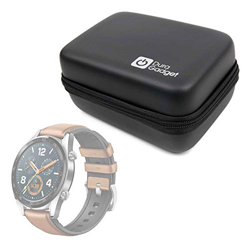 DURAGADGET Funda Rígida para Huawei Watch GT, Huawei Band 3 Pro + Mini Mosquetón