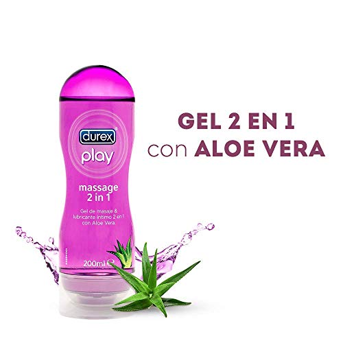 Durex Lubricantes Massage Pack 3 Unidades Aloe Vera + Estimulante + Sensual