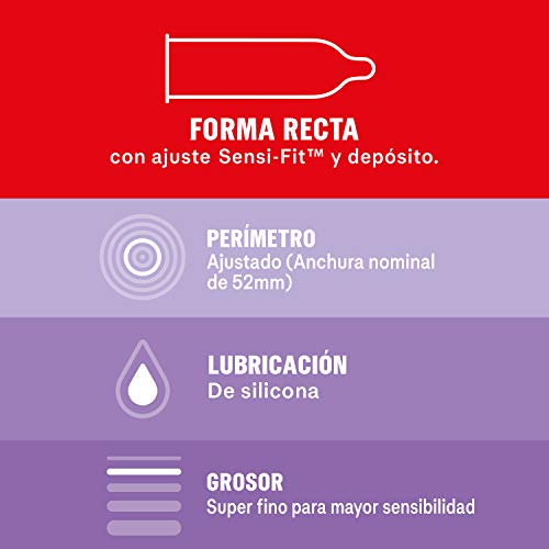 Durex Preservativos Super Finos Contacto Total - 12 condones Durex Preservativos Super Finos Contacto Total - 12 condones
