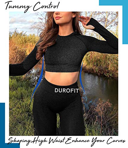 DUROFIT Pantalones Deportivos Leggings Y Medias Deportivas Pantalones De Yoga Pantalones De Fitness Mallas De Deporte De Mujer Negro M DUROFIT Pantalones Deportivos Leggings Y Medias Deportivas Pantalones De Yoga Pantalones De Fitness Mallas De Deporte De Mujer Negro M