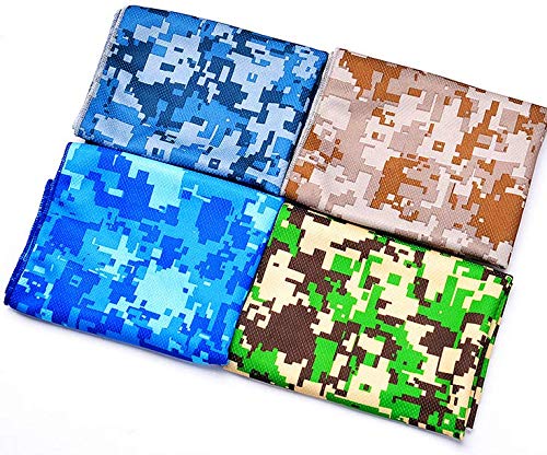 Dusenly 4 Piezas Toalla de Hielo instantánea Toalla de enfriamiento de Camuflaje Helado Deportes al Aire Libre Correr Gimnasio Yoga Toalla de Fitness Dusenly 4 Piezas Toalla de Hielo instantánea Toalla de enfriamiento de Camuflaje Helado Deportes al Aire Libre Correr Gimnasio Yoga Toalla de Fitness