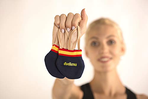 dvillena - Mod. Entrenamiento Calcetin | Famosa Marca de Punteras Gimnasia Rítmica Niña y Mujer | Las Puntas Que Usan Grandes Gimnastas Mundiales | Bailarinas Aérobica Deporte Danza Zapatillas Ballet