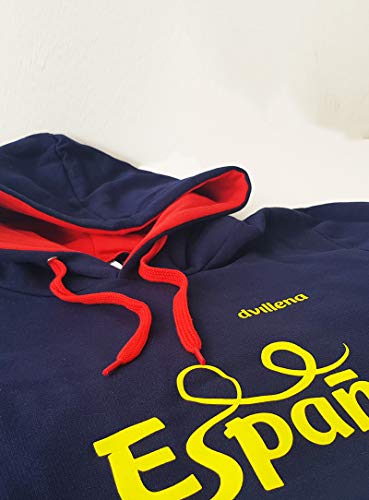 dvillena | Sudadera Gimnasia Ritmica España Mujer con Capucha y Bolsillo Canguro | Actividades Deportivas o Tiempo Libre | Sudadera para Niñas, Adolescentes o Adultos | Talla S dvillena | Sudadera Gimnasia Ritmica España Mujer con Capucha y Bolsillo Canguro | Actividades Deportivas o Tiempo Libre | Sudadera para Niñas, Adolescentes o Adultos | Talla S