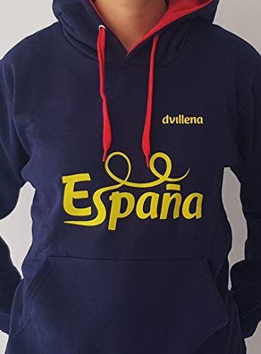 dvillena | Sudadera Gimnasia Ritmica España Mujer con Capucha y Bolsillo Canguro | Actividades Deportivas o Tiempo Libre | Sudadera para Niñas, Adolescentes o Adultos | Talla S dvillena | Sudadera Gimnasia Ritmica España Mujer con Capucha y Bolsillo Canguro | Actividades Deportivas o Tiempo Libre | Sudadera para Niñas, Adolescentes o Adultos | Talla S