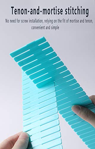 DXIA 16 Piezas DIY Separadores de Cajones, Organizador de Cajones Ajustable Divisor de Cajón, Ajustable Organizador de Cajones para Armario Ordenado Casero, Calcetines, Ropa Interior DXIA 16 Piezas DIY Separadores de Cajones, Organizador de Cajones Ajustable Divisor de Cajón, Ajustable Organizador de Cajones para Armario Ordenado Casero, Calcetines, Ropa Interior