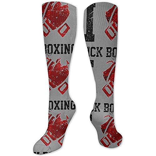 Dydan Tne I Love Kick Boxing Crew Calcetines Largos Calcetines térmicos de Invierno