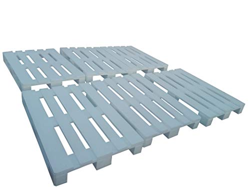 Dydaya 6 Palets Europeos Blancos de 80x120 de Madera Lijados y Pintados de Blanco para Muebles de Palets - Venta de Palets (Blanco, 6) Dydaya 6 Palets Europeos Blancos de 80x120 de Madera Lijados y Pintados de Blanco para Muebles de Palets - Venta de Palets (Blanco, 6)