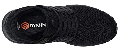 DYKHMILY Impermeable Zapatillas de Seguridad Mujer Ligeras Zapatos de Seguridad Trabajo Punta de Acero Calzado de Seguridad Deportivo (Negro,38 EU)