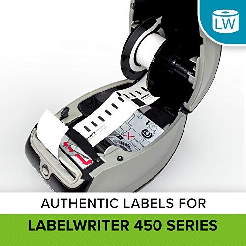 DYMO LW - Etiquetas auténticas de Tarjeta de identificación pequeñas, 41 mm נ89 mm, Rollo de 300 Etiquetas con Reverso fácil de retirar, Autoadhesivas, para rotuladoras LabelWriter DYMO LW - Etiquetas auténticas de Tarjeta de identificación pequeñas, 41 mm נ89 mm, Rollo de 300 Etiquetas con Reverso fácil de retirar, Autoadhesivas, para rotuladoras LabelWriter