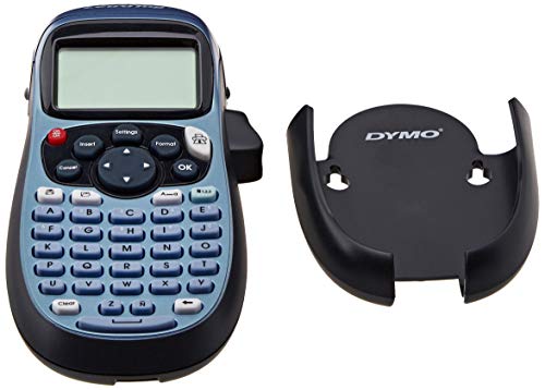 Dymo S0901180 LetraTag LT-100H Plus Label Maker ABC Keyboard - Negro / Azul