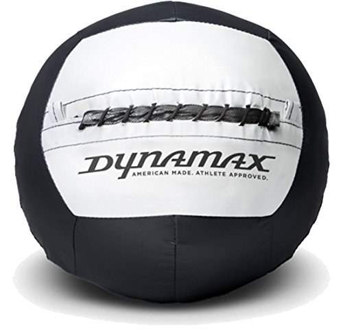 Dynamax Medizienball Standard Ball - Balón Medicinal (10 kg), Color Negro/Blanco, Talla 10 kg