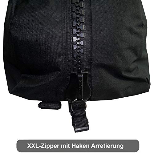 Dynamix Athletics Bolsa de deporte 2 en 1 XL Division negro/camuflaje, gran bolsa de entrenamiento para gimnasio y deportes de lucha, funda híbrida, también se puede utilizar como mochila Dynamix Athletics Bolsa de deporte 2 en 1 XL Division negro/camuflaje, gran bolsa de entrenamiento para gimnasio y deportes de lucha, funda híbrida, también se puede utilizar como mochila