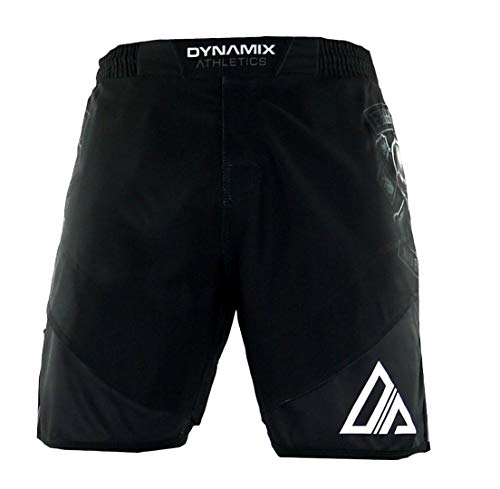 Dynamix Athletics Pantalones cortos híbridos de entrenamiento Fight Club – Ideal para MMA Fitness Jiu Jitsu Crossfit – Pantalones de artes marciales para hombre (S)