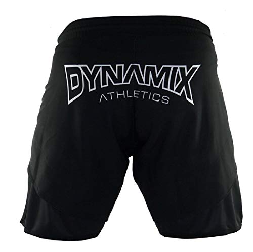 Dynamix Athletics Pantalones cortos híbridos de entrenamiento Fight Club – Ideal para MMA Fitness Jiu Jitsu Crossfit – Pantalones de artes marciales para hombre (S)
