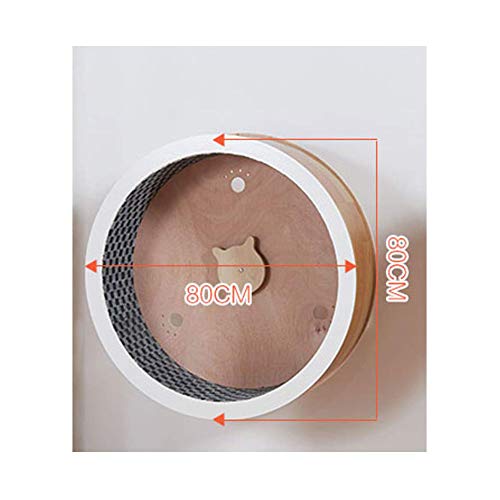 DYYTR Cat Running Wheel Cat Climbing Frame, Muebles para Mascotas, Cat Climbing Frame Cat Litter Cat Furniture Cat Climbing Wheel Cat Treadmill