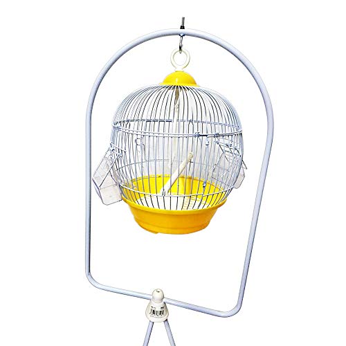 DZL- Soporte para Jaula de Pájaros Pie de Gancho para Colgar la Jaula pies Jaula Colgante Color Blanco (B5) DZL- Soporte para Jaula de Pájaros Pie de Gancho para Colgar la Jaula pies Jaula Colgante Color Blanco (B5)