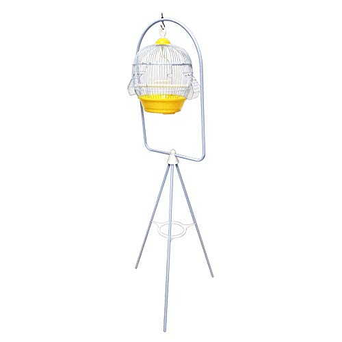 DZL- Soporte para Jaula de Pájaros Pie de Gancho para Colgar la Jaula pies Jaula Colgante Color Blanco (B5)