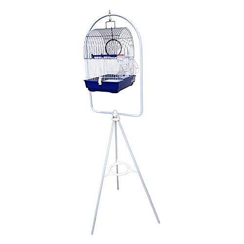 DZL- Soporte para Jaula de Pájaros Pie de Gancho para Colgar la Jaula pies Jaula Colgante Color Blanco (B5) DZL- Soporte para Jaula de Pájaros Pie de Gancho para Colgar la Jaula pies Jaula Colgante Color Blanco (B5)