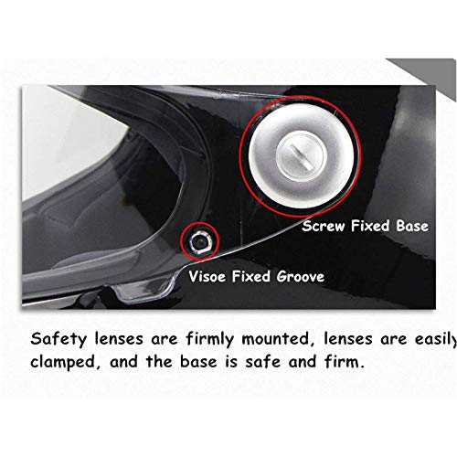 DZSF Casco de Casco de Motocicleta Negro de los Hombres Retro Vintage Flip Visor Motocicleta Casco 100% Dot Aprobado,XL DZSF Casco de Casco de Motocicleta Negro de los Hombres Retro Vintage Flip Visor Motocicleta Casco 100% Dot Aprobado,XL
