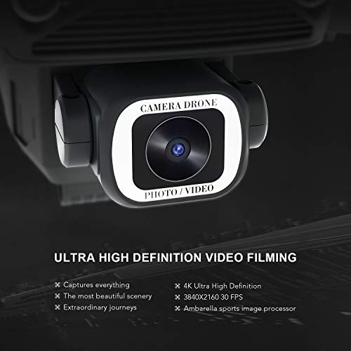 EACHINE E520S Drone con Camara HD Drone 4k Drone GPS Drones con Camaras Profesional 5G WiFi FPV App Distancia de FPV de 250 m Drone Durable de Vuelo (2 Baterías y Estuche) EACHINE E520S Drone con Camara HD Drone 4k Drone GPS Drones con Camaras Profesional 5G WiFi FPV App Distancia de FPV de 250 m Drone Durable de Vuelo (2 Baterías y Estuche)