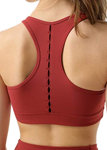 Eagool Conjuntos de Entrenamiento para Mujer Trajes de 4 Piezas Leggings de Yoga de Cintura Alta y Sujetador Deportivo Ropa de Gimnasio Grande Rojo Eagool Conjuntos de Entrenamiento para Mujer Trajes de 4 Piezas Leggings de Yoga de Cintura Alta y Sujetador Deportivo Ropa de Gimnasio Grande Rojo