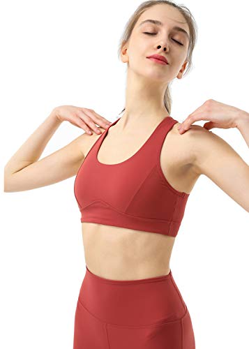 Eagool Conjuntos de Entrenamiento para Mujer Trajes de 4 Piezas Leggings de Yoga de Cintura Alta y Sujetador Deportivo Ropa de Gimnasio Grande Rojo Eagool Conjuntos de Entrenamiento para Mujer Trajes de 4 Piezas Leggings de Yoga de Cintura Alta y Sujetador Deportivo Ropa de Gimnasio Grande Rojo