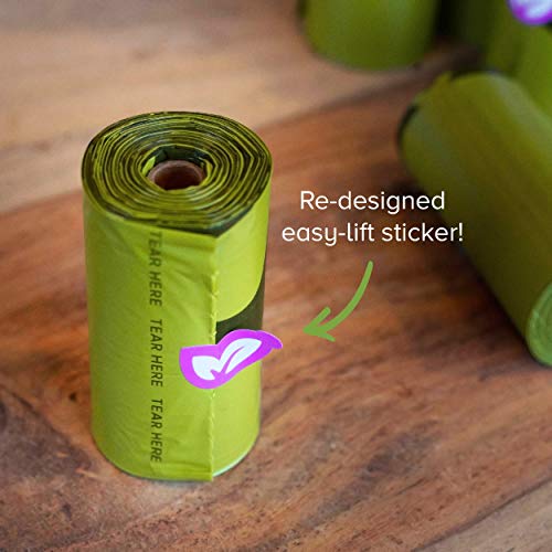Earth Rated - Pack de bolsas para recoger excrementos de perro, Olor a Lavanda , 18 Rollos (270 unidades) Earth Rated - Pack de bolsas para recoger excrementos de perro, Olor a Lavanda , 18 Rollos (270 unidades)