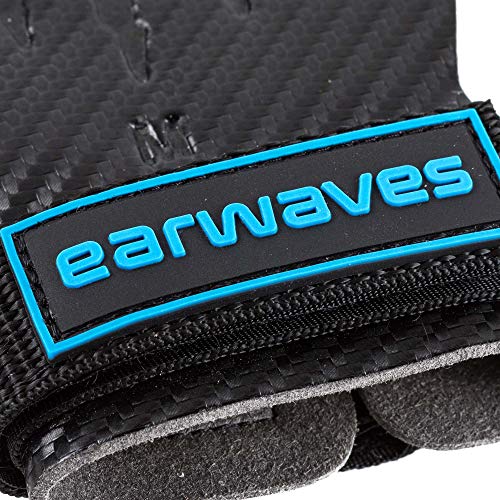 Earwaves ® Carbon Spino Grips 2 & 3 Agujeros - Calleras para Hombre y Mujer. Ideales para Gimnásticos, Calistenia, Dominadas, Pull ups, Muscle ups, Barra, Anillas, etc.