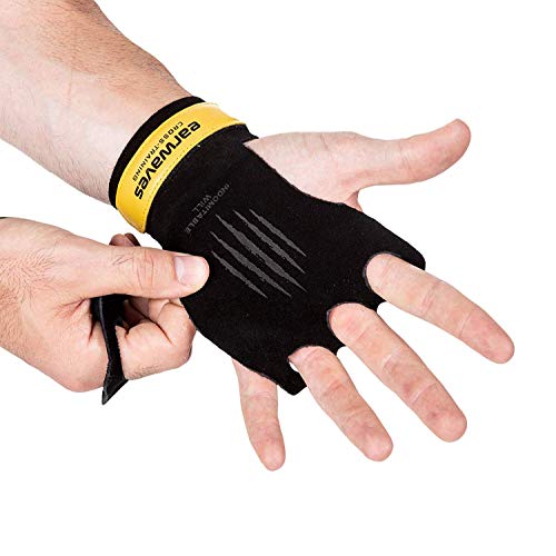 Earwaves ® Slim Grips 3H - Calleras Crossfit Cuero para Hombre y Mujer. Guantes Ideales para Calistenia, Gymnastics, Pull ups, Muscle ups, Dominadas Barra y Anillas, etc. Earwaves ® Slim Grips 3H - Calleras Crossfit Cuero para Hombre y Mujer. Guantes Ideales para Calistenia, Gymnastics, Pull ups, Muscle ups, Dominadas Barra y Anillas, etc.