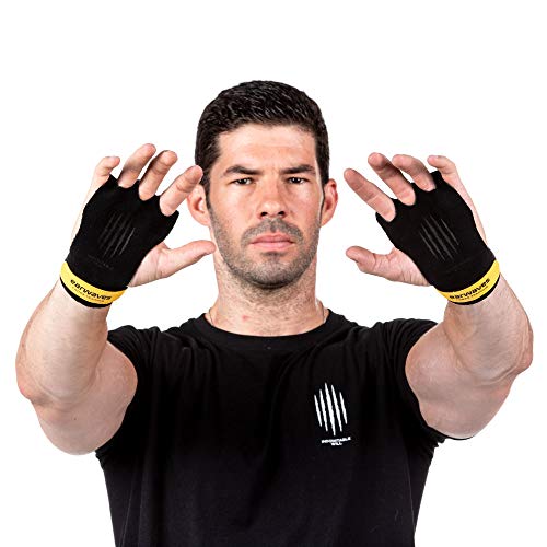 Earwaves ® Slim Grips 3H - Calleras Crossfit Cuero para Hombre y Mujer. Guantes Ideales para Calistenia, Gymnastics, Pull ups, Muscle ups, Dominadas Barra y Anillas, etc. Earwaves ® Slim Grips 3H - Calleras Crossfit Cuero para Hombre y Mujer. Guantes Ideales para Calistenia, Gymnastics, Pull ups, Muscle ups, Dominadas Barra y Anillas, etc.