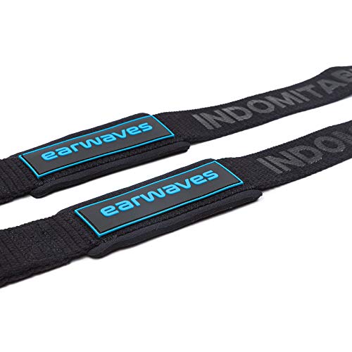 Earwaves ® X-Raisers Straps - Correas de Levantamiento para Halterofilia con protección de Neopreno y Gel para Las muñecas Earwaves ® X-Raisers Straps - Correas de Levantamiento para Halterofilia con protección de Neopreno y Gel para Las muñecas