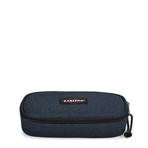 Eastpak Oval Single Estuche, 22 Cm, Azul (Triple Denim)