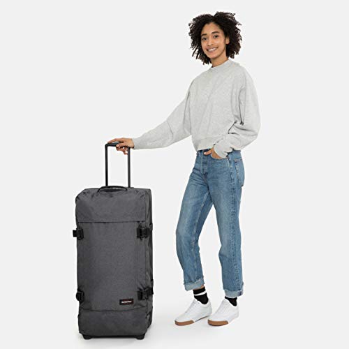 Eastpak Tranverz L Maleta, 79 Cm, 121 L, Gris (Black Denim)