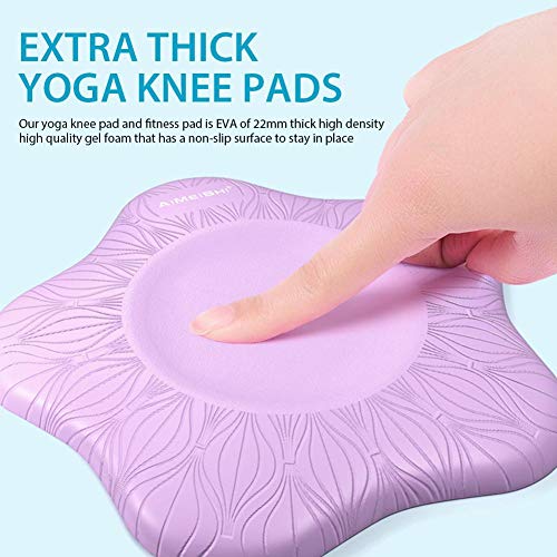 Easy-topbuy Yoga Knee Pad Estera Yoga Espuma De Gel Antideslizante Colchoneta De Ejercicios Fitness para Rodillas, Manos Y Cabeza