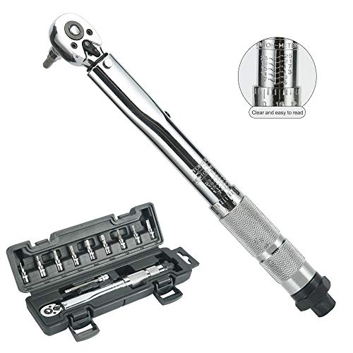 ebasic Drive Click Juego de llaves de torsión para bicicletas de carretera y montaña ebasic Drive Click Juego de llaves de torsión para bicicletas de carretera y montaña