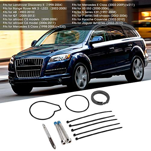 EBTOOLS Kit de reparación del sello de la bomba del compresor de suspensión neumática Motor modificado para A8 Q7 Discovery II MK 3 - L322 EBTOOLS Kit de reparación del sello de la bomba del compresor de suspensión neumática Motor modificado para A8 Q7 Discovery II MK 3 - L322
