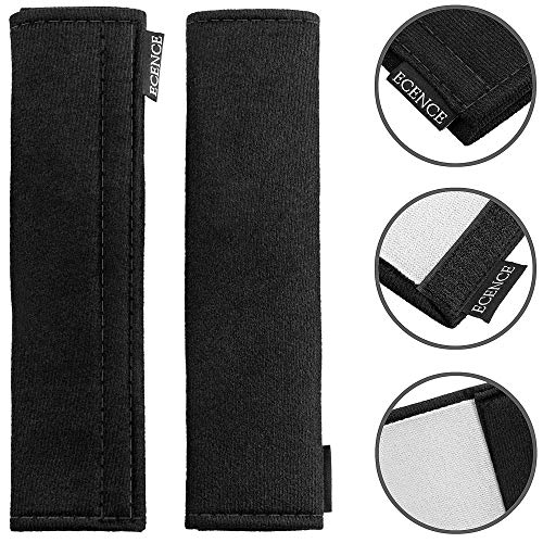 ECENCE Almohadilla para cinturón, 2 Juegos, protección para cinturón, Acolchado para cinturón de Seguridad, Protector de cinturón para niños y Adultos, cojín para el cinturón del Coche, multifuncio ECENCE Almohadilla para cinturón, 2 Juegos, protección para cinturón, Acolchado para cinturón de Seguridad, Protector de cinturón para niños y Adultos, cojín para el cinturón del Coche, multifuncio