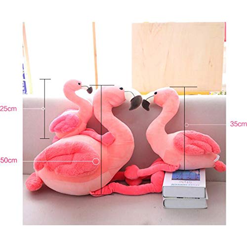 Ecent Flamingo Peluche Flamenco Rosa Juguete Peluche Suave - 25/35/50cm Ecent Flamingo Peluche Flamenco Rosa Juguete Peluche Suave - 25/35/50cm